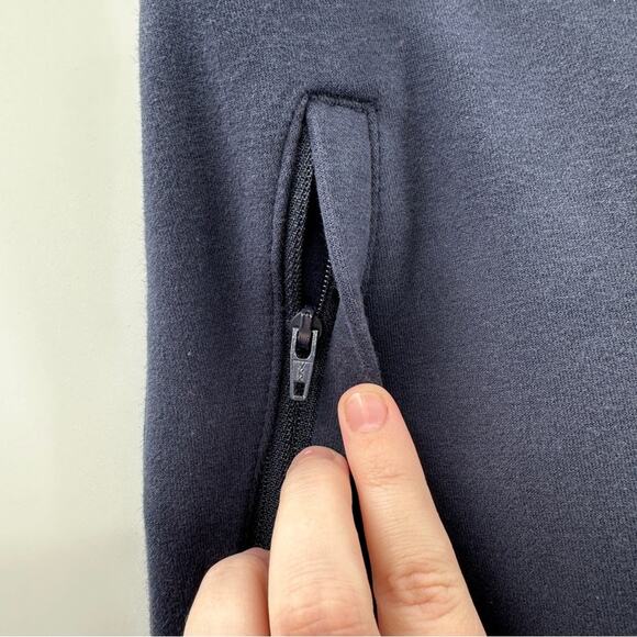 41 Hawthorn Addison High‎ Rise Ankle Zipper Pull-On Pants in Navy Sz S NEW - Picture 7 of 11